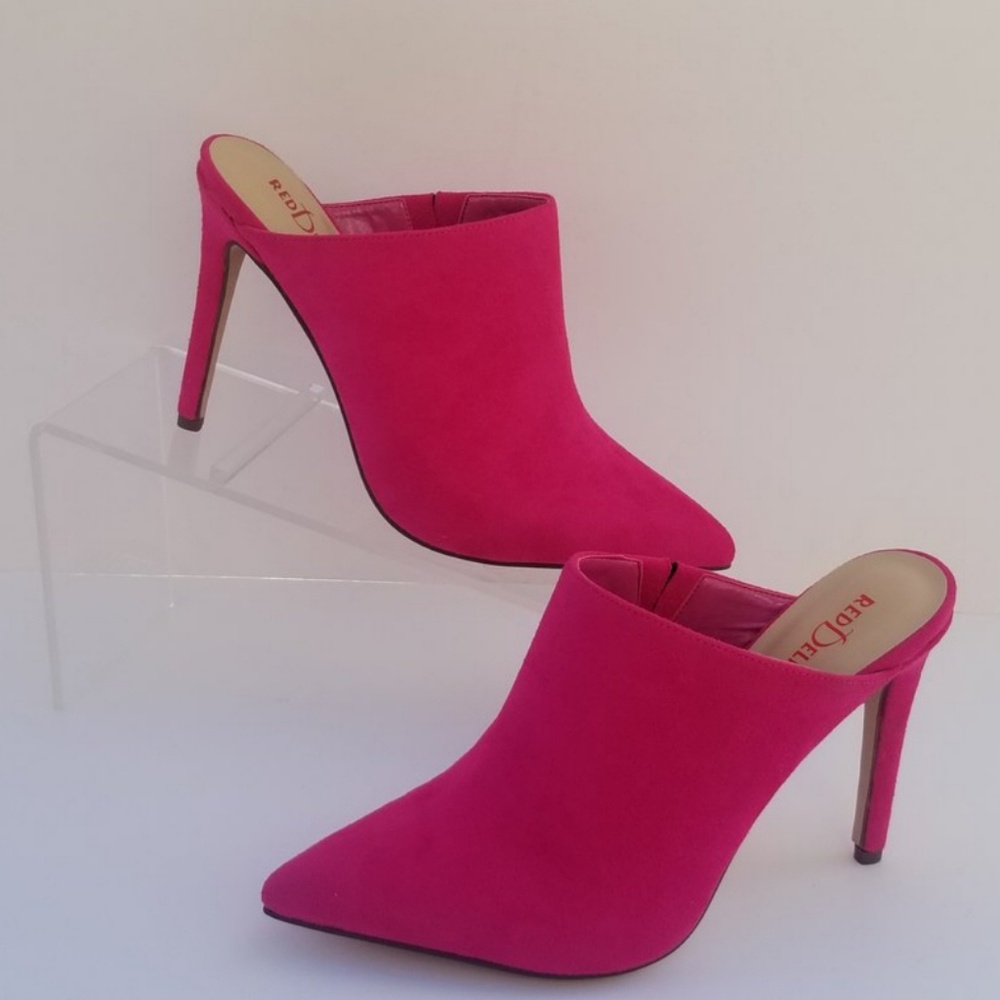 Women's Hot Pink Mule